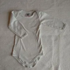 プチバトー 長袖 ロンパース 6m 67cm