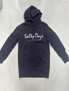 Billabong Salty Daze ブラックパーカーワンピース
