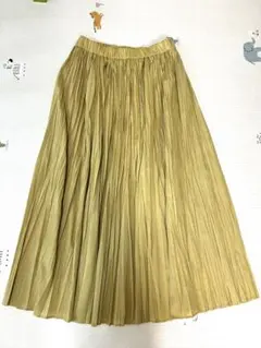 MORRIS & SONS プリーツスカート イエローのサムネイル