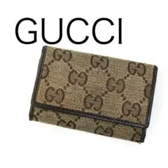 GUCCI】グッチ キーケース シェリーライン 6連 レザー ✨ - メルカリ