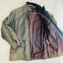 196【極上の柔らかさ】チャップスラルフローレン 本革レザーコートMミリタリーのサムネイル