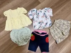 女児服セット（petitmain、ミキハウス、ラルフローレン)80㎝、90㎝