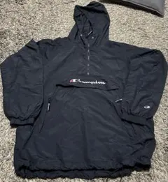 Champion ハーフジップ プルオーバー パーカー