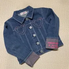 平成レトロ　メゾピアノ　デニム　ジャケット　Gジャン　100サイズ y2k