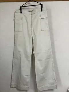 HUMAN WOMAN アイボリー ワイドレッグパンツ 2