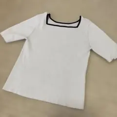 グローバルワーク スクエアネックカットソー