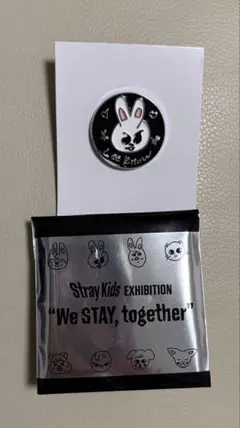 スキズエキシビジョン　ピンバッジ　リービット