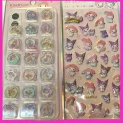 大人気！サンリオマイメロディKira★Coroおはじきシール＆ぷくっとシール