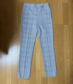 MORGAN DE TOI チェック柄スラックス 34 SSサイズ