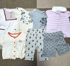 子供服まとめ売り　ワンピース　トップス　ズボン　カーディガン