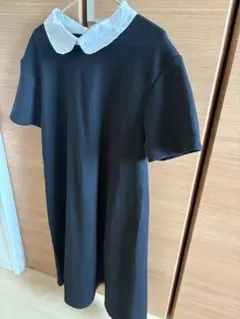 美品　zara girls フォーマルワンピース半袖　150ブラック