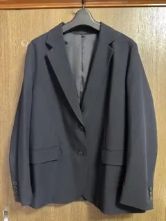 値下げ交渉⭕️ ネイビー テーラードジャケット Lサイズ