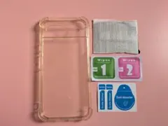 Google Pixel 8a 強化ガラスカメラレンズフィルム、ソフトケース