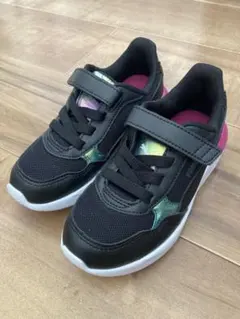 【未使用品】プーマ PUMA キッズ スニーカー ブラック 18cm