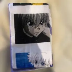 ハンターハンター　しまむら　キルア　フェイスタオル　一枚