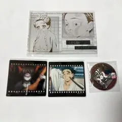 鬼滅の刃 お楽しみくじ ポストカード 狛治＆恋雪 缶バッジ 猗窩座