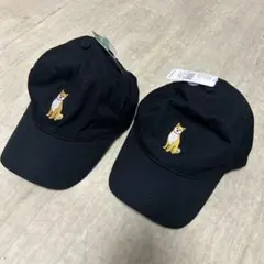 [フレンズヒル] おすわり柴田さん 柴犬 刺繍帽子　2個セット！のサムネイル