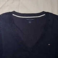 Tommy Hilfiger Vネック長袖セーター Mサイズ