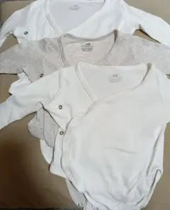 H&M オーガニックコットン シャツ肌着 3点セット