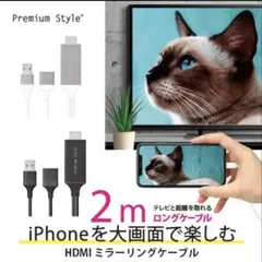 ミラーリングケーブル2m