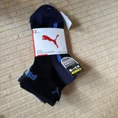 PUMA キッズソックス　3色セット　19〜21cm