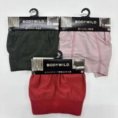 BODY WILD レディースボクサーパンツ 3枚セット