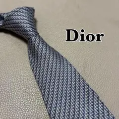 Christian Dior ディオール ネクタイ トロッター 総柄グレー - メルカリ