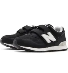 【即購入可】)New Balance 313 ブラック キッズシューズ　17cm