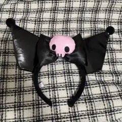 サンリオ ピューロランド クロミ カチューシャ 黒 ピンク