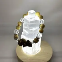 一点物】高品質ガーデンクォーツ雫×高透明スモーキークォーツ天然石