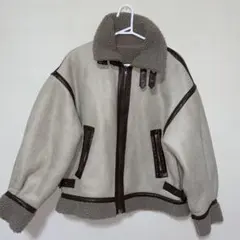 AZUL by moussy ボアブルゾン