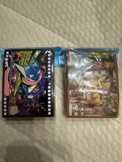 ポケカデッキシールド ピカチュウの贈り物　ゲッコウガ