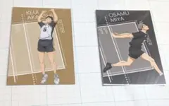 ハイキュー　助走　ポストカード　プラザ　ロフト　ポップアップストア　赤葦　宮治