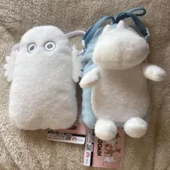 ムーミン　ぬいぐるみポシェット　2種セット