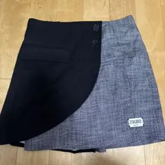 Bershka バイカラー ミニスカート スカートのサムネイル