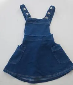 デニム ジャンパースカート 95センチ