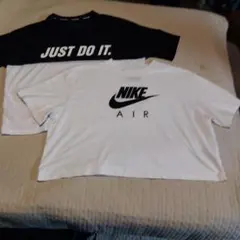 Nike Dri-Fit 半袖Tシャツ Lサイズ ブラック/ホワイト