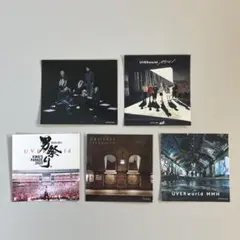 UVERworld ジャケ写ステッカー 5枚セットのサムネイル