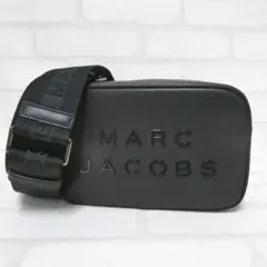 マークジェイコブス ロゴ ショルダーバッグ クロスボディバッグ 黒 ブラック