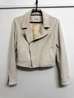 dazzlin スウェード ジャケット