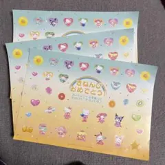 Sanrio サンリオ キャラクターシール 3シート
