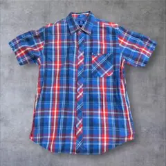 Y2K LRG エルアールジー WOVEN ビッグシルエット 半袖 Lのサムネイル