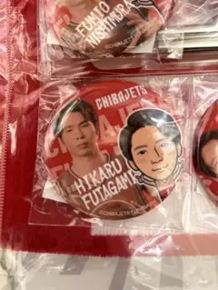 千葉ジェッツ　二上耀　缶バッジ