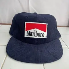 ビンテージ】トラッカーキャップ フェードブラック 70s Marlboro