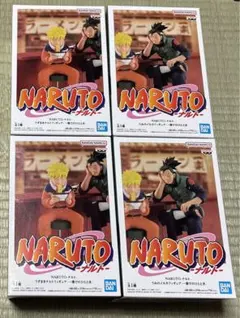 NARUTO プライズ　一楽でのひととき　ナルト　イルカ　箱傷み有