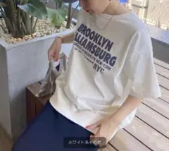 PUAL CE CIN ブルックリン Tシャツ　ホワイトのサムネイル