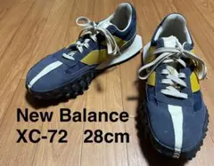 New Balance XC-72 28cm ネイビー/イエロー