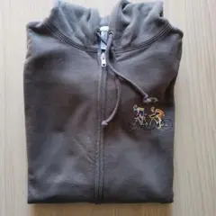 弱虫ペダル 刺繍デザインZIPパーカー（小野田&真波）XL