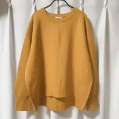 ジーユー GU＊オーバーサイズクルーネックセーター ニット 美品