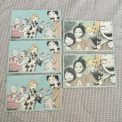 ヒロアカ 原画展 メモリアルコレクション 5枚セットA組